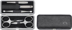 Маникюрный набор из 5 предметов с чехлом из кожи Zwilling Twinox Frame Case 970610040