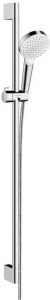 Душевая штанга Hansgrohe Crometta 1Jet Unica 90см 26537400, белый/хром