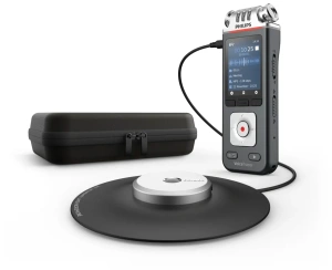 Диктофон Philips DVT8115 черный, серебристый