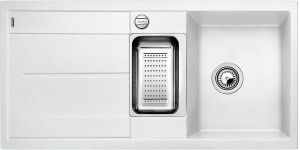 Кухонная мойка Blanco Metra 6 S Silgranit PuraDur 513046, белый