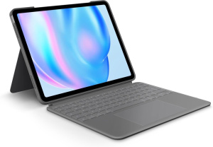 Клавиатура-чехол Logitech Combo Touch 920012617 для iPad Air 13 M2, серая