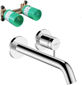 Смеситель для раковины Hansgrohe Tecturis S 73351000+13622180