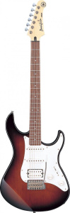 Электрогитара YAMAHA PACIFICA112V OVS, коричневый/белый/черный