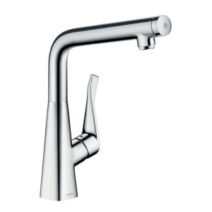Смеситель для кухни (мойки) hansgrohe Metris Select 14883000 хром