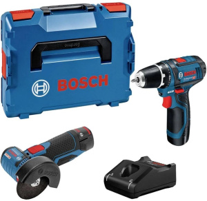 Набор электроинструментов Bosch GWS 12V-76 и GSR 12V-15 0615990N2U