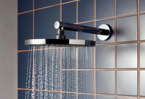 Душевой набор с кронштейном Hansgrohe Vernis 20см 26271000 +27809000, хром