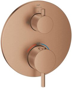 Смеситель для ванны Grohe Atrio 24358DL0, матовое розовое золото