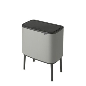 Мусорное ведро Brabantia Bo Touch Bin 127205 36л, минерально-серое