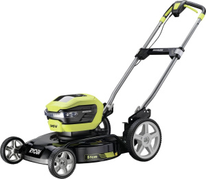 Аккумуляторная газонокосилка RYOBI RY36LMMX51A-140 с АКБ и ЗУ