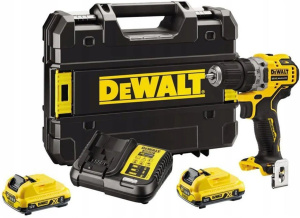 Аккумуляторная дрель-шуруповерт DeWALT DCD701D2-QW, с АКБ и ЗУ