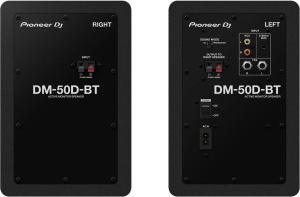 Активные мониторы Pioneer DJ DM-50D-BT, чёрные, пара