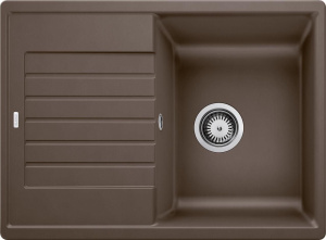 Кухонная мойка Blanco Zia 45 S Compact Silgranit PuraDur 524730, кофе
