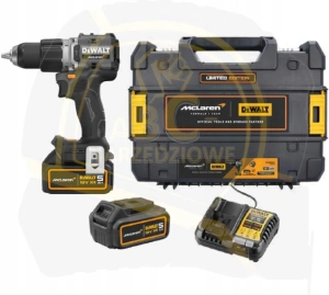 Аккумуляторная ударная дрель-шуруповерт DeWALT DCD85MP2T-QW с АКБ и ЗУ