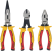 Набор диэлектрических губцевых инструментов VDE . DeWALT DWHT82811