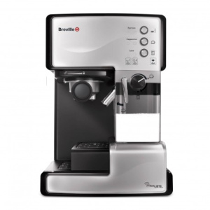 Рожковая кофеварка Breville Prima Latte VCF045X, серебристая