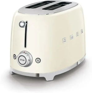 Тостер Smeg TSF01CREU кремовый