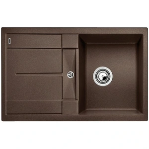 Кухонная мойка Blanco Metra 45 S Silgranit PuraDur 515039, кофе