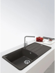 Кухонная раковина Franke Antea AZG 611-97 XL 114.0716.313, сланцевый серый