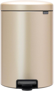 Мусорное ведро с педалью Brabantia NewIcon 304460 20л, шампань
