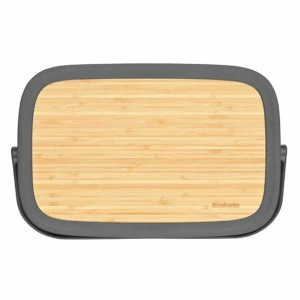 Хлебница Brabantia "Nic", Dark Gray (128264)