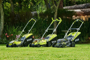 Газонокосилка аккумуляторная RYOBI RY18LMX37A-0 18V, 40 л, без АКБ и ЗУ