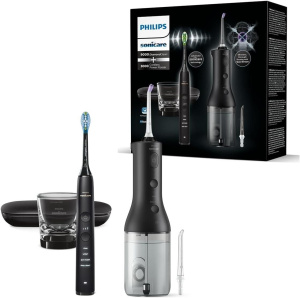 Комплект электрической зубной щетки и ирригатора Philips Sonicare DiamondClean 9000 HX3886/43