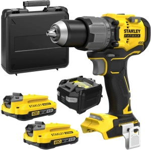 Дрель-шуруповёрт аккумуляторная Stanley FatMax V20 SFMCD726D2KQW с 2 АКБ и ЗУ