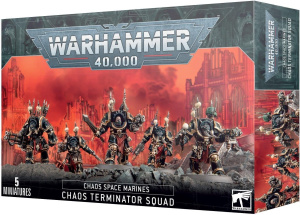 Миниатюры Games Workshop Warhammer 40000: Chaos Space Marines - Chaos Terminator Squad