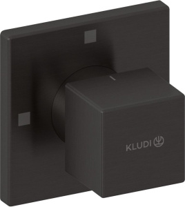 Переключатель потоков Kludi Decus 54846N275, матовый графит