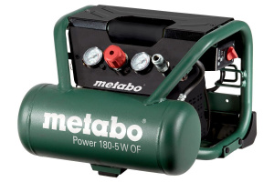 Компрессор безмасляный Metabo Power 180-5 W OF, 5 л, 1.1 кВт