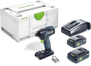 Винтоверт ударный аккумуляторный Festool TID 18 HPC 4,0 I-Plus 576482