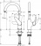 Смеситель для кухни Hansgrohe M421-H220 71802000, хром