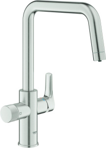 Смеситель для кухни Grohe Blue Pure Eurosmart 30583DC0, суперсталь