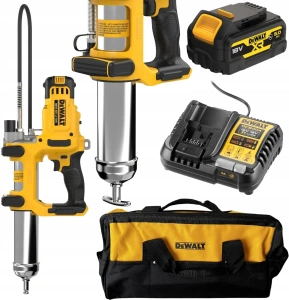 Аккумуляторный шприц для смазки DeWALT DCGG581