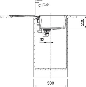 Кухонная раковина Franke Centro CNG 611-86 114.0687.327, белый полярный
