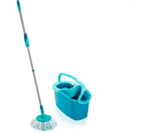Набор для мытья полов Leifheit Clean Twist Disc Mop Ergo, швабра, ведро с отжимом 52101