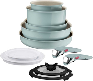 Набор посуды Tefal Ingenio Serenity L828SB04 11 предметов