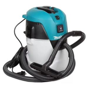 Профессиональный пылесос Makita VC2512L, 1000 Вт, бирюзовый