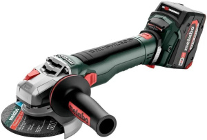 Шлифмашина угловая аккумуляторная Metabo WB 18 LT BL 11-125 Quick 613054650 в кейсе metaBOX с 2 аккумуляторами 18V 5.2Ah и ЗУ