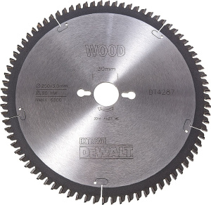 Пильный диск по дереву DeWALT DT4217-QZ 250×30 мм, 60 зубьев