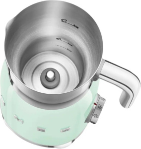 Вспениватель молока Smeg MFF11PGEU пастельный зеленый