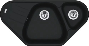 Кухонная раковина Franke Antea AZG 661-E 114.0702.424, матовый черный
