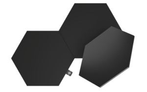 Светодиодная панель Nanoleaf Shapes Hexagons Ultra Black Expansion Pack (3 панели) NL42-0101HX-3PK