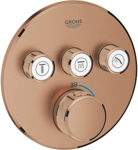 Смеситель для душа Grohe Grohtherm SmartControl 29121DL0, матовое розовое золото