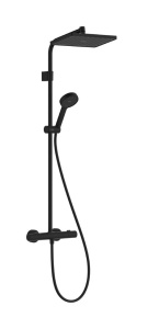 Душевая стойка Hansgrohe Activera Q 28748670, чёрная матовая