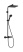Душевой гарнитур Hansgrohe Activera Q 28748670, матовый черный