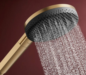 Душевой комплект Hansgrohe Raindance Alive Select S 24601140, шлифованная бронза