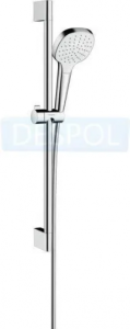 Душевой набор Hansgrohe Croma Select E 26584400, белый/хром