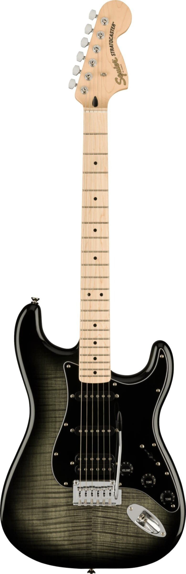FENDER SQUIER Affinity Stratocaster FMT HSS MN BBST электрогитара