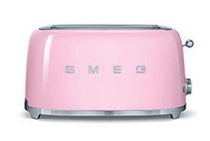 Тостер Smeg TSF02PKEU пастельный розовый